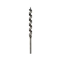 Irwin 49908 Power Drill Auger Bit, 1/2 in Dia, 7-1/2 in OAL, Solid Center Flute, 1-Flute, 7/32 in Dia Shank, Hex Shank 