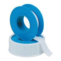 Harvey 017031-144 Thread Seal Tape, 100 in L, 1/2 in W, PTFE, Blue/White 144 Pack 