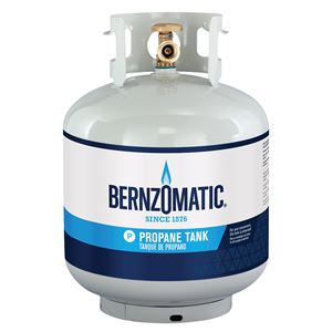 BernzOmatic 334669 Propane Gas Cylinder, 20 lb Tank, Steel