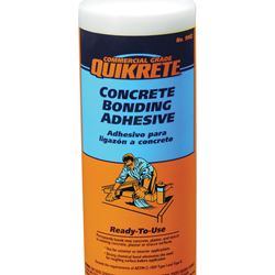 Quikrete 9902-14 Bonding Adhesive, Liquid, Vinyl Acetate, White, 1 qt Bottle 
