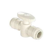 Watts 3539-10/P-650 Stop Valve, 1/2 in Connection, 250 psi Pressure, Plastic Body 