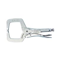 Irwin 21 C-Clamp, 250 lb Clamping, 8 in Max Opening Size, 9-1/2 in D Throat, Steel Body 