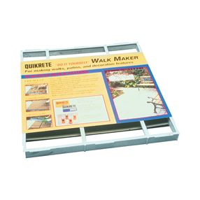 Quikrete Walk Maker Series 6921-34 Building Form, 2 ft L Block, 2 ft W Block, Plastic, 80 lb, European Block Pattern