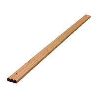 ALEXANDRIA Moulding 00090-20096C1 Beaded Molding Screen Trim, 96 in L, 3/4 in W, 1/4 in Thick, Pine 16 Pack 