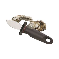 NORPRO 116 Oyster Knife, Stainless Steel Blade, Blue Handle 