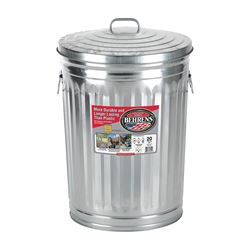 Behrens 1211 Trash Can, 20 gal Capacity, Steel 