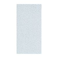 USG Fifth Avenue Series 220 Ceiling Panel, 4 ft L, 2 ft W, 5/8 in Thick, Mineral Fiber, White 