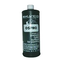 OSPHO QTS Rust Inhibitor, Liquid, Acrid, Green, 1 qt, Jug 12 Pack 