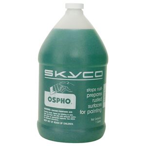 Ospho GAL Rust Inhibitor, Liquid, Acrid, Green, 1 gal, Jug, Pack of 4
