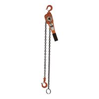 AMERICAN POWER PULL 600 Series 615 Chain Puller, 1.5 ton Capacity, 5 ft H Lifting, 15-3/16 in Between Hooks 