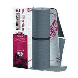 INTERWRAP PSU30 Roof Underlayment Roll, 72 ft L, 36 in W, Synthetic, Gray 