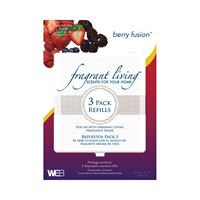 WEB Fragrant Living WSDR-BF HVAC Air Freshener, Berry Fusion, Pack of 12 