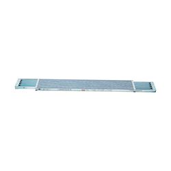 WERNER PA200 Series PA208 Extension Plank, 8 to 13 ft L, 14 in W, Aluminum 