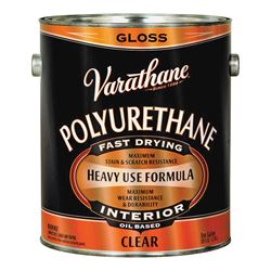 Varathane 9031 Polyurethane, Gloss, Liquid, Clear, 1 gal, Can, Pack of 2 
