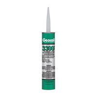 Geocel 3300 Series 68103 Polyurethane Sealant, Black, Liquid, 10.1 oz Cartridge 
