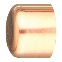 Elkhart Products 30624 Tube Cap, 3/8 in, Sweat, Wrot Copper 