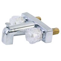 US Hardware P-009NB Faucet Diverter, Brass, Chrome 