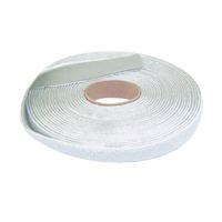 US Hardware R-010B Putty Tape, 3/4 in W, 30 ft L, 1/8 in Thick, Butyl, Gray 