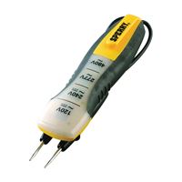 Sperry Instruments ET6204 Tester, 80 to 480 VAC/VDC, LED Display, Functions: Voltage, Yellow 