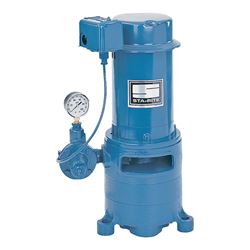 Sta-Rite MSE Jet Pump, 1-Phase, 19.2/9.6 A, 115/230 V, 1 hp, 1-1/4 in Suction, 1 in Discharge Connection, 12.1 gpm 