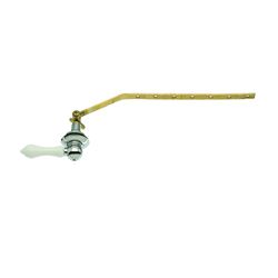 Danco 89448A Wallplate Toilet Handle, Brass, For: Angled, Front or Side-Mount Toilet Tank 