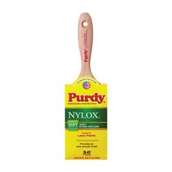 Purdy Nylox Sprig 380230 Trim Brush, Nylon Bristle, Beaver Tail Handle 
