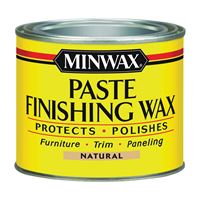 Minwax 785004444 Finishing Wax, Natural, Paste, 1 lb, Can 