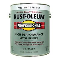 Rust-Oleum 7780402 Primer, Flat, White, 1 gal, Pail, Pack of 2 