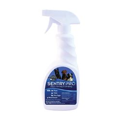 SENTRY Pro 02853 Flea and Tick Spray, Liquid, 16 fl-oz Bottle 