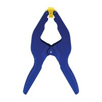 Irwin 58300 Spring Clamp, 3 in Clamping, Resin, Blue/Yellow 
