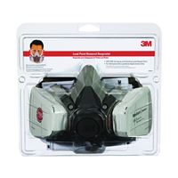 3M 62093HA1-C Valved Paint Removal Respirator, 99.97 % Filter Efficiency, Dual Cartridge 