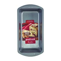 Goodcook 04025 Non-Stick Loaf Pan, 10-1/2 in L, 8.8 in W, 8.3 in H, Steel, Dishwasher Safe: Yes 