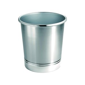 iDESIGN York 76550 Waste Can, Steel, 10-1/4 in H 2 Pack