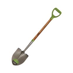 AMES 2535800 Digging Shovel, 8-3/4 in W Blade, Steel Blade, Hardwood Handle, D-Shaped Handle, 36-3/4 in L Handle 