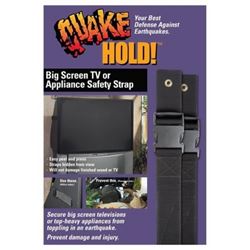 QuakeHold 4508 Adjustable Appliance Strap, Nylon, Wall Mounting 