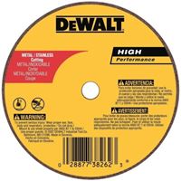 DeWALT DW8705 Grinder Wheel, 3 in Dia, 1/16 in Thick, 3/8 in Arbor, 36 Grit, Very Coarse, Aluminum Oxide Abrasive 