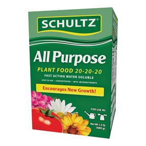 Schultz SPF70680 Plant Fertilizer, Powder, 1.5 lb