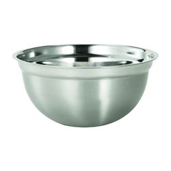 Euro-Ware 3208 Mixing Bowl, 8 qt Capacity, 17 in L, 13 in W, Stainless Steel 
