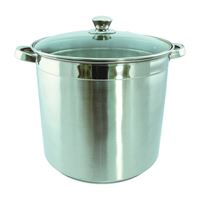 Euro-Ware 3008 Stock Pot with Lid, 8 qt Capacity, Stainless Steel 2 Pack 