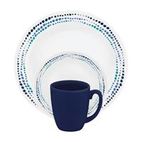 OLFA 1119403 Dinnerware Set, Vitrelle Glass, For: Dishwashers, Pre-Heated Microwave Ovens and Refrigerators 2 Pack 