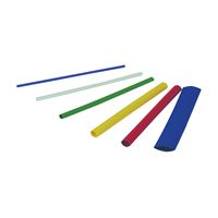 Gardner Bender HST-ASTA Heat Shrink Tubing, 1/4 in Expanded, 1/8 in Recovered Dia, 4 in L, Polyolefin 