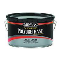 Minwax 319100000 Polyurethane, Gloss, Liquid, Clear, 2.5 gal, Can 