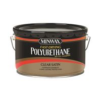 Minwax 319120000 Polyurethane, Liquid, Clear, 2.5 gal, Can 