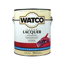 WATCO 63231 Lacquer, Liquid, Clear, 1 gal, Can, Pack of 2 