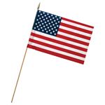 Valley Forge USE4D USA Stick Flag Display, Polycotton 48 Pack 