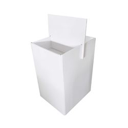 Vulcan TGE-DUMP Display Empty Dump Bin, Paper, White, 24 in L, 20 in W, 33-1/2 in H 