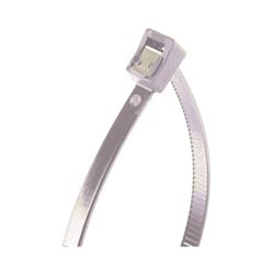 Gardner Bender 45-314SC Cable Tie, Double-Lock Locking, 6/6 Nylon, Natural 