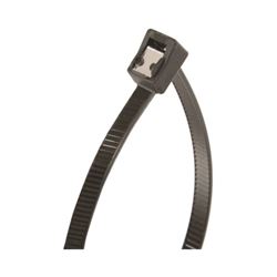 Gardner Bender 45-314UVBSC Cable Tie, Double-Lock Locking, 6/6 Nylon, Black 