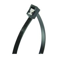 Gardner Bender 46-308UVBSC Cable Tie, Double-Lock Locking, 6/6 Nylon, Black 