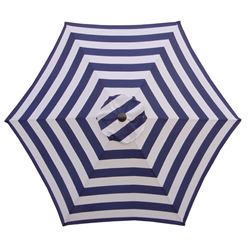 Seasonal Trends UM90BKOBD18/WT Umbrella, 2.5m/98.43 in H, 8.9 ft W Canopy, 8.9 ft L Canopy, Round Canopy 